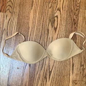 Maidenform Breakthrough Backless Bra Beige 38C